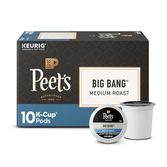 Big Bang Medium Roast Single-Serve Coffee Pods — Drip Brewer Compatible