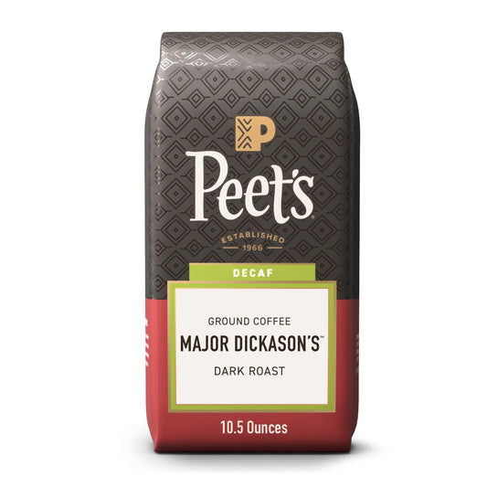 Decaf Major Dickerson — Dark Roast Ground Coffee, 10.5oz