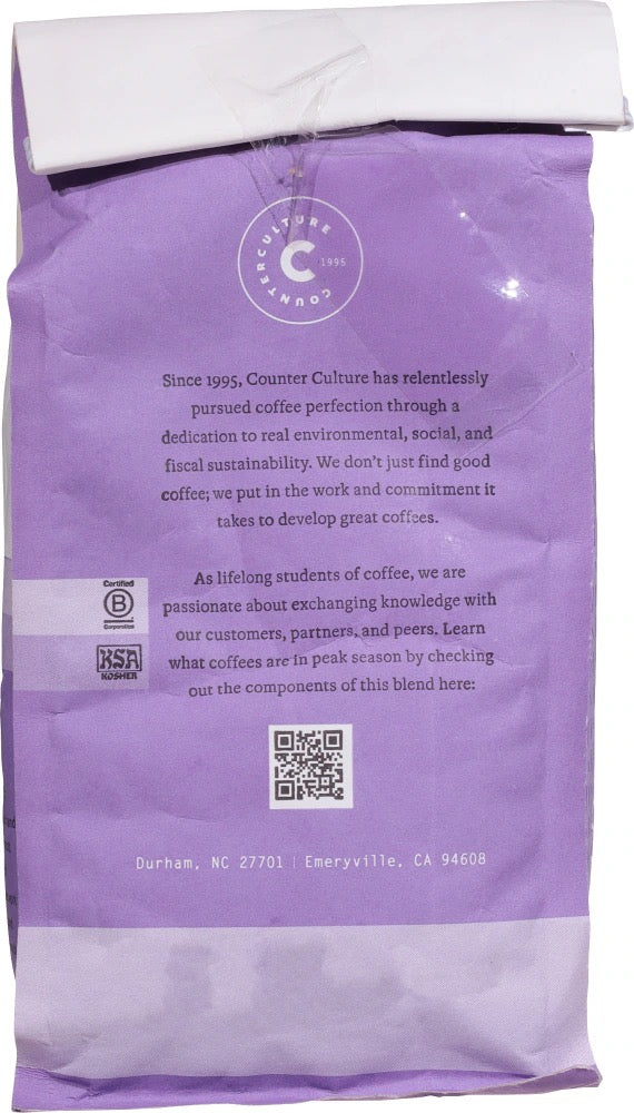 Counter Culture Hologram Medium Roast Whole Bean Coffee - 12oz