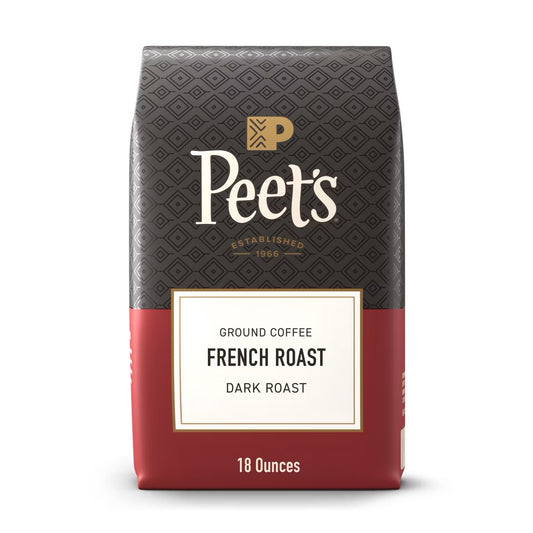 French Roast Blend — Dark Roast Ground Coffee, 18oz