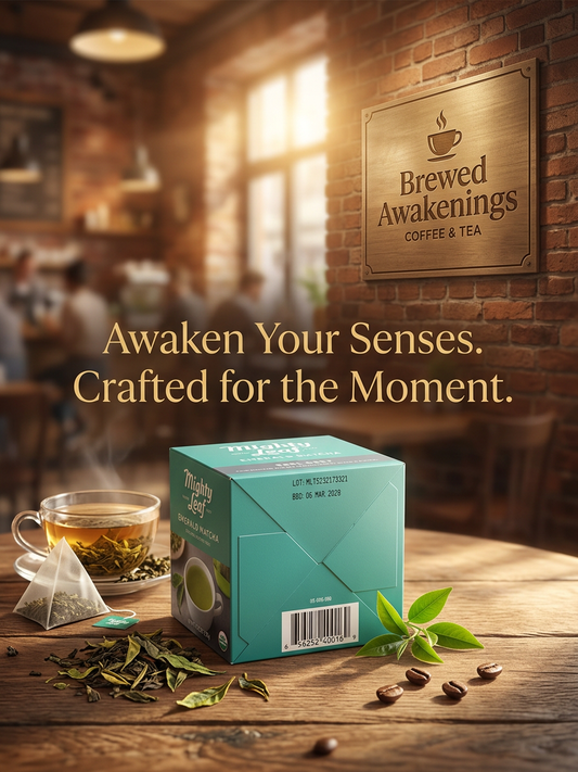 Organic Spring Jasmine Floral Green Tea — 15 Pouches