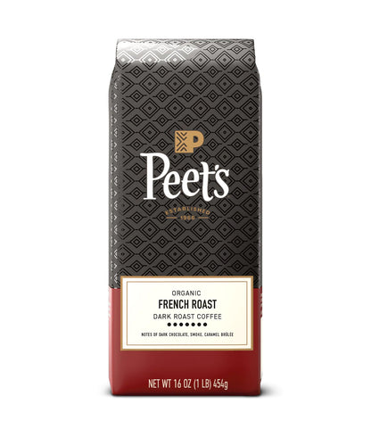 Bio French Roast Mischung – gemahlener Röstkaffee, (510g), (298g)