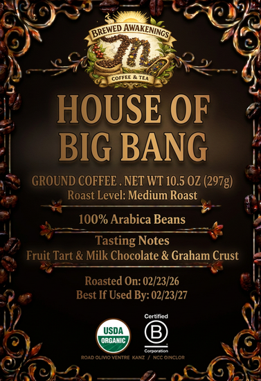 House of Big Bang — Gemahlener Kaffee, Medium Roast, 297g
