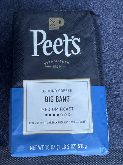House of Big Bang – Mittelstark gerösteter gemahlener Kaffee, 510g