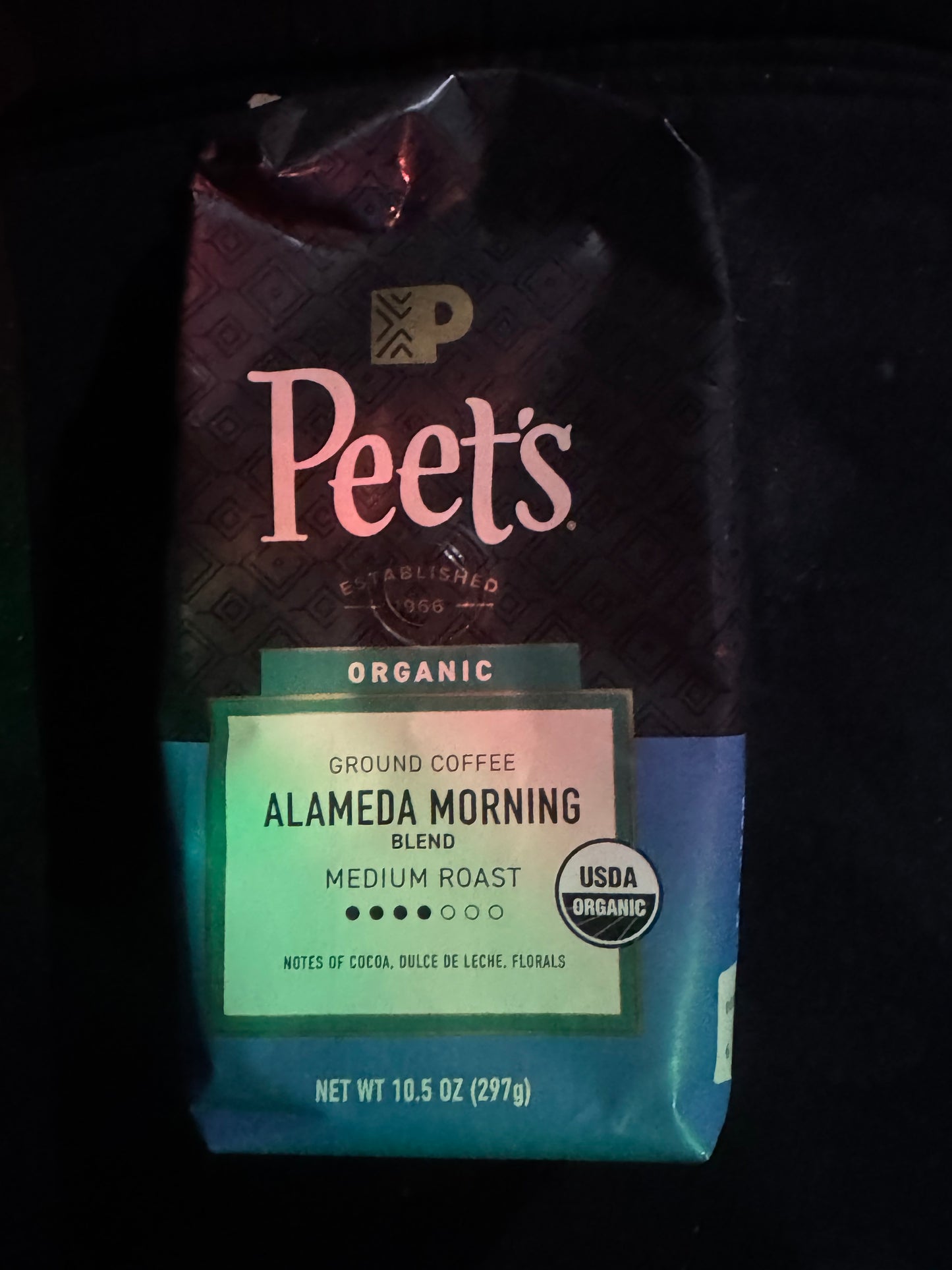 Organic Alameda Morning — Medium Roast Ground Coffee, 10.5oz