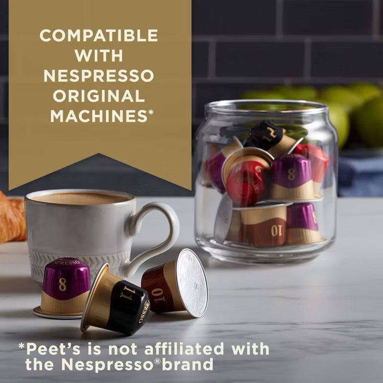 Crema Scura Intensity 9 Espresso Pods — Original Line Compatible, 10ct