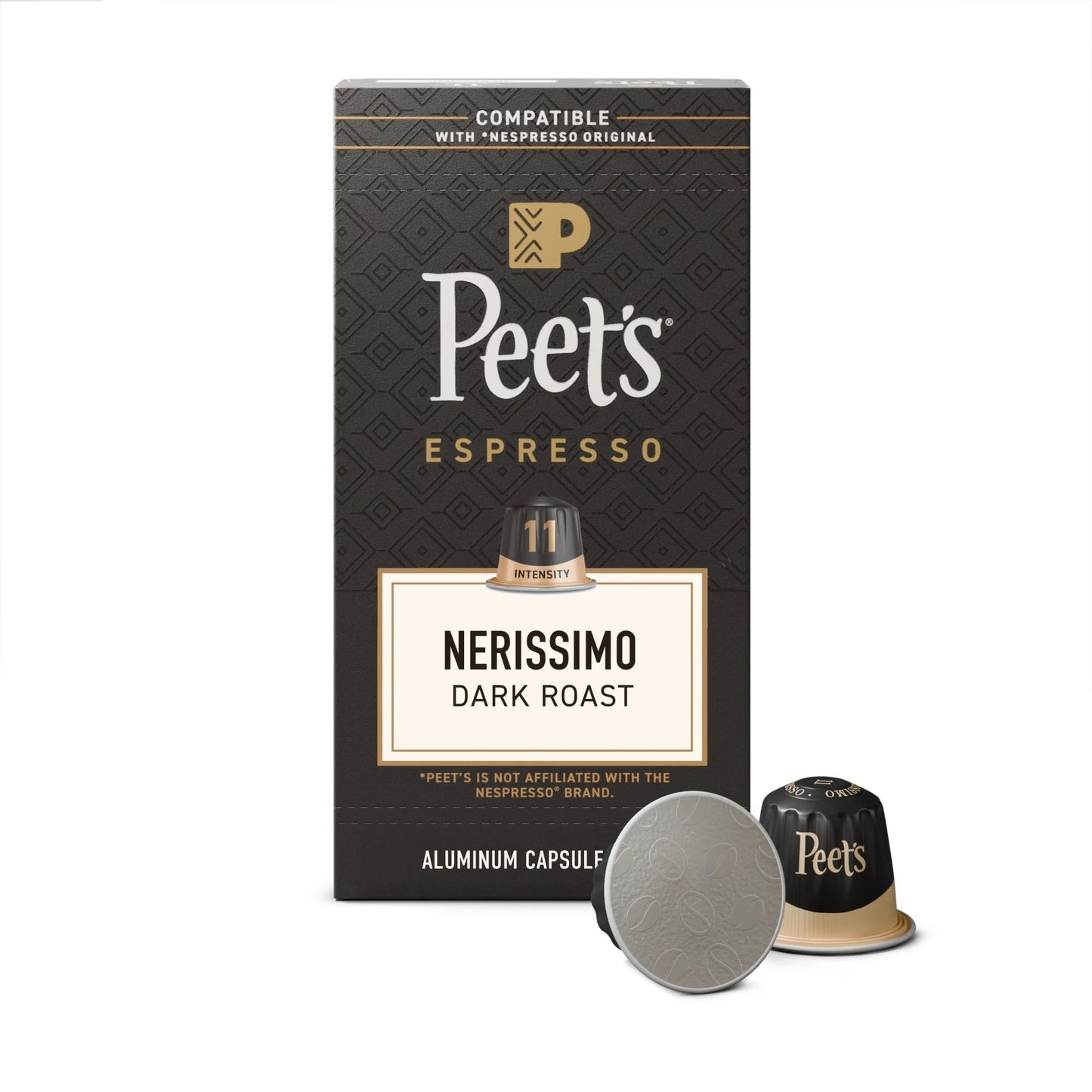 Nerissimo Intensity 11 Espresso Pods — Original Line Compatible, 10ct