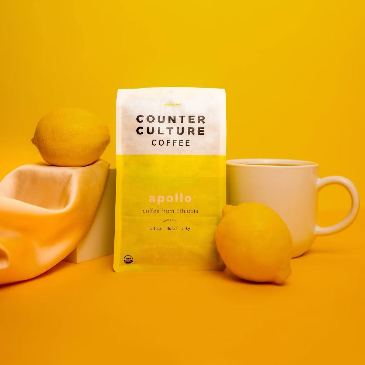 Counter Culture Apollo Whole Bean Medium Roast Coffee -12oz