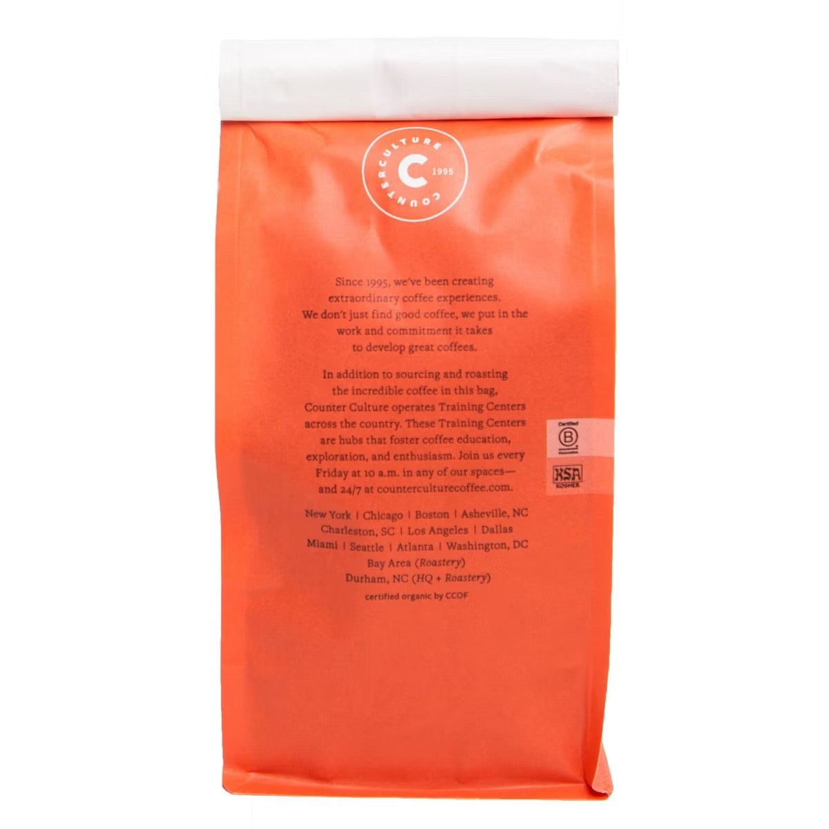 Counter Culture Slow Motion Medium Roast Decaf Coffee - 12oz