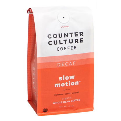 Counter Culture Slow Motion Medium Roast Decaf Coffee - 12oz