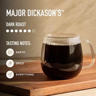 Major Dickerson — Dark Roast Ground Coffee, 10.5oz