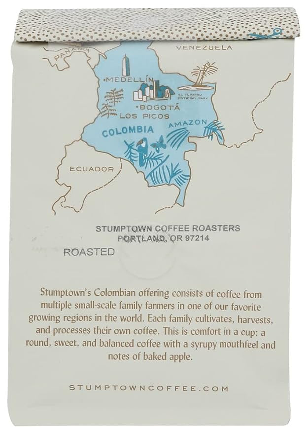 Single Origin Colombia — Medium Roast Whole Bean Coffee, 12oz