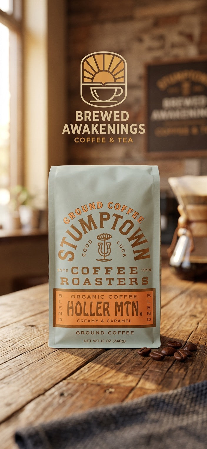 Organic Holler Mountain — Medium Roast Ground Coffee, 12oz