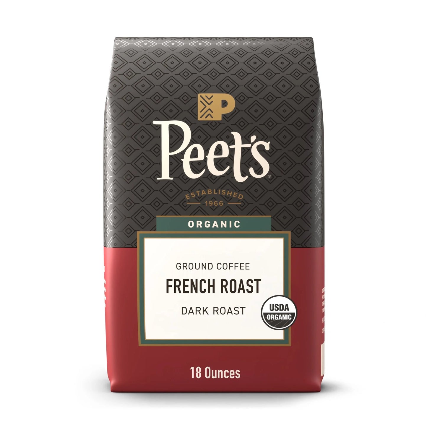 Bio French Roast Mischung – gemahlener Röstkaffee, (510g), (298g)