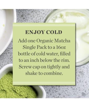 Mighty Leaf Tea, Organic Matcha Green Tea Powder - 100% Unsweetened Japanese Matcha, 12 Single Serve Packets Organic Matcha 12 Count (Pack of 1)