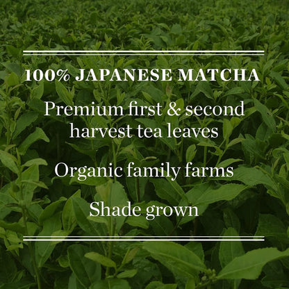 Organic Matcha Green Tea Powder — Japanese Ceremonial, 1.5oz
