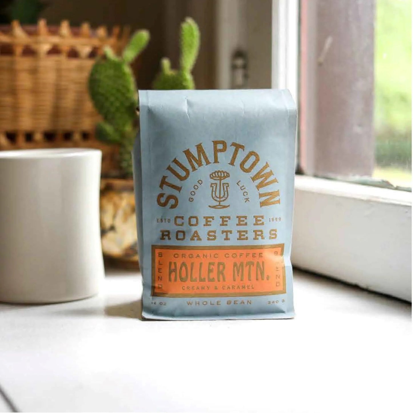 Organic Holler Mountain — Medium Roast Whole Bean Coffee, 12oz