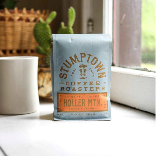 Organic Holler Mountain — Medium Roast Whole Bean Coffee, 12oz