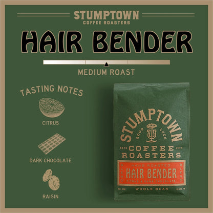 Mélange Hair Bender — Café en Grains Torréfaction Foncée, 340g