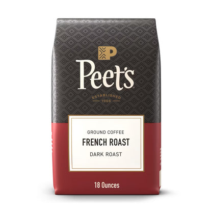 French Roast Blend — Dark Roast Ground Coffee, 18oz