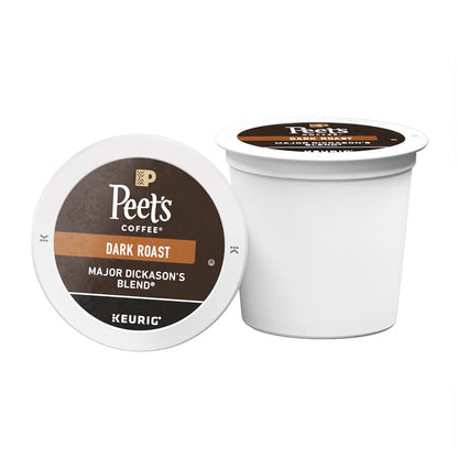 Major Dickerson Dark Roast Single-Serve Coffee Pods — 10 Count