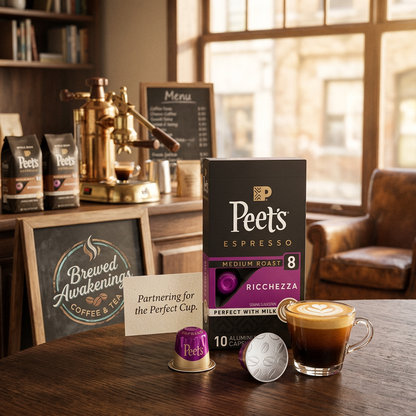 Ricchezza Intensity 8 Espresso Pods — Original Line Compatible, 10ct