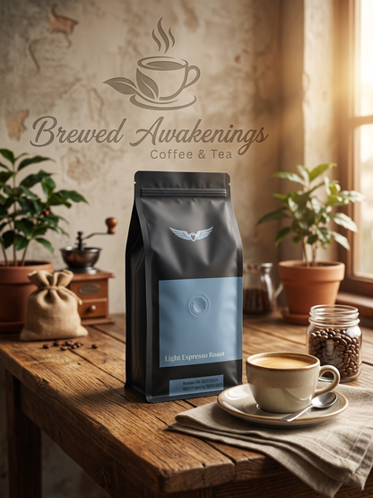 Black Cat Classic Espresso — Light Roast Whole Bean, 12oz