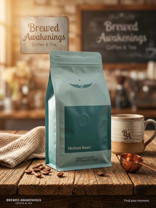 Frequency House Blend — Medium Roast Whole Bean Coffee, 12oz