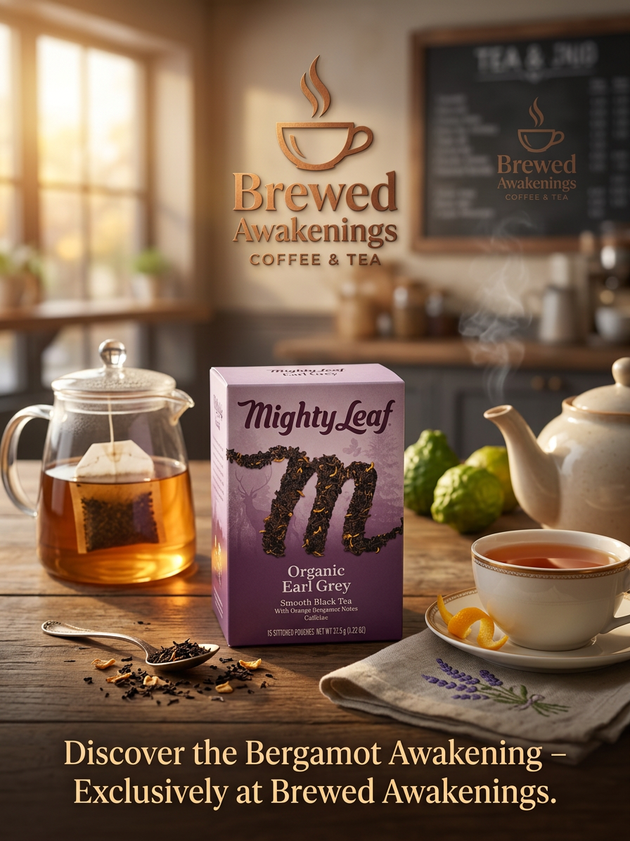 Organic Earl Grey Herbal Tea — 15 Pouches
