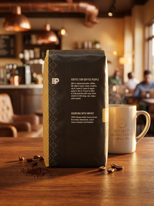Single Origin Brazil — Medium Roast Ground Coffee, 10.5oz
