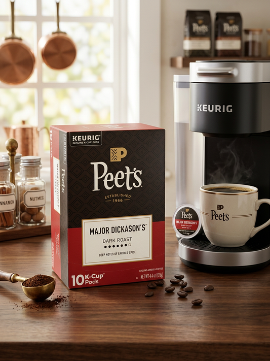 Major Dickerson Dark Roast Single-Serve Coffee Pods — 10 Count