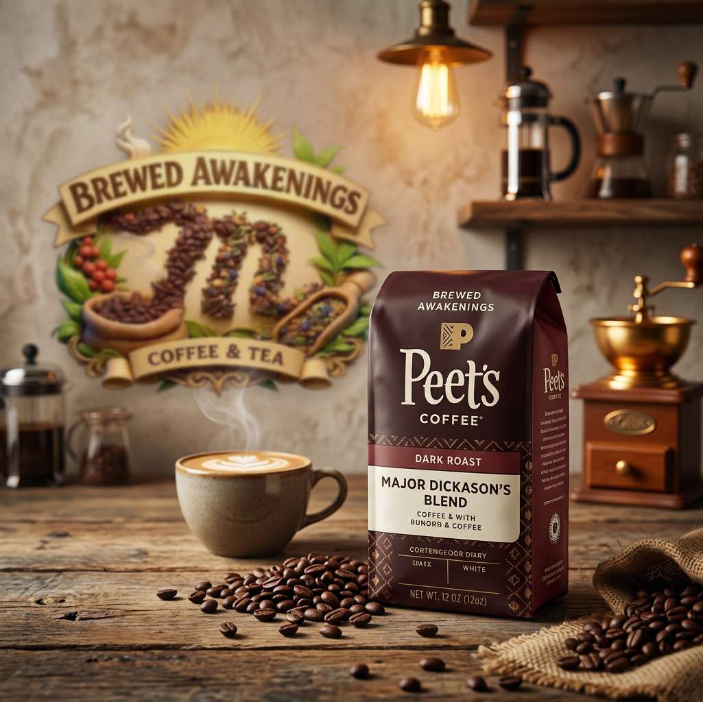 Major Dickerson — Dark Roast Ground Coffee, 18oz