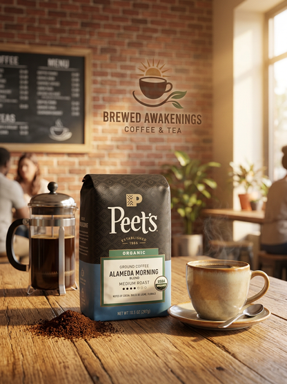 Organic Alameda Morning — Medium Roast Ground Coffee, 10.5oz