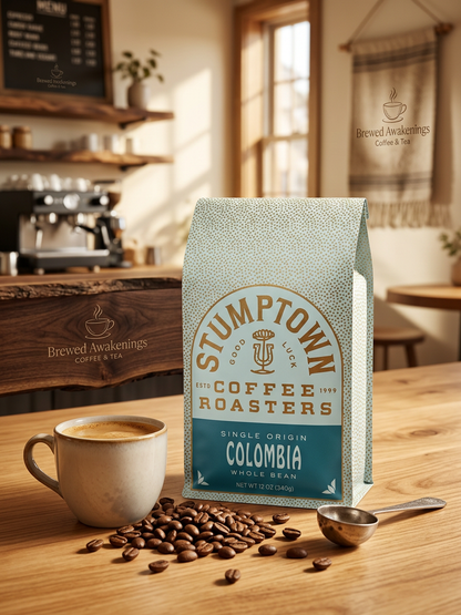 Single Origin Colombia — Medium Roast Whole Bean Coffee, 12oz