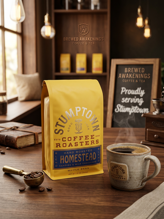 Homestead Blend — Light Roast Ground Coffee, 12oz