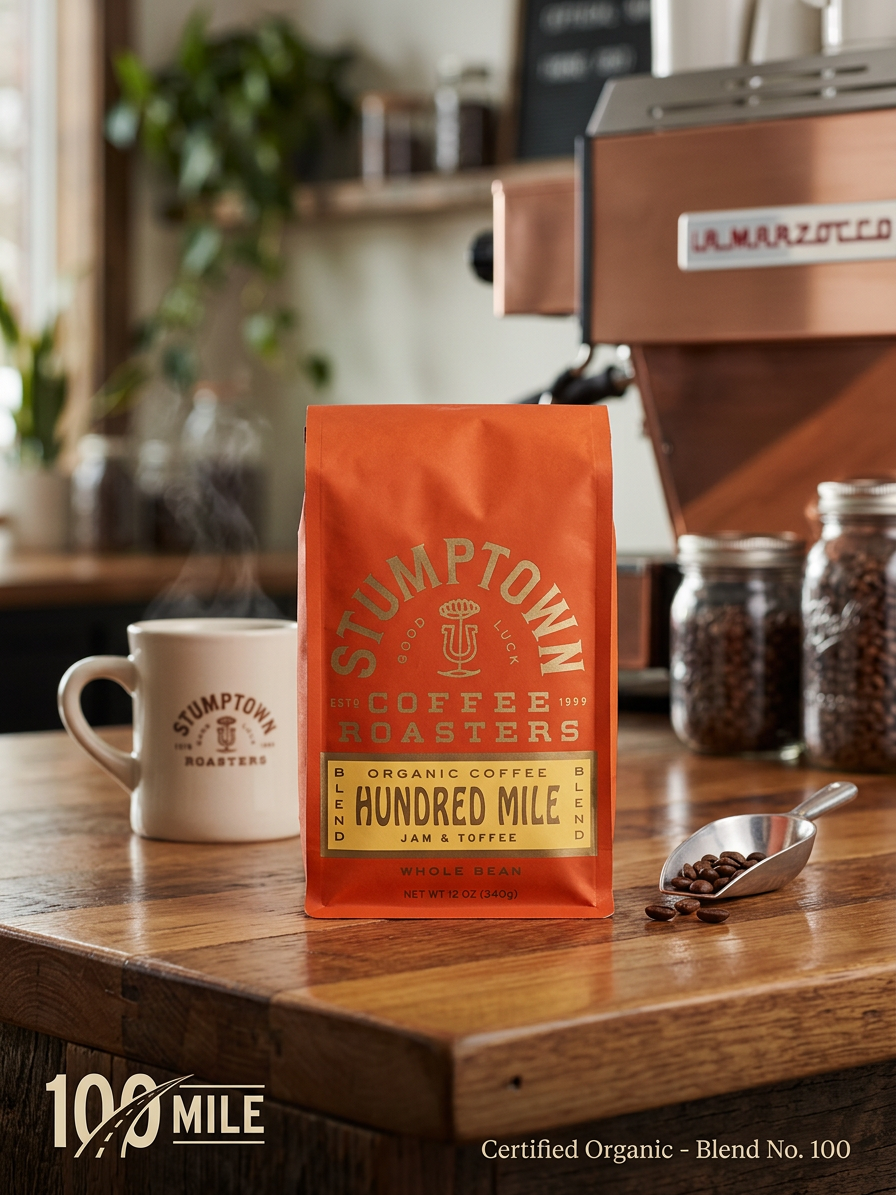 Bio Hundred Mile — Mittlere Röstung Kaffee, 340g