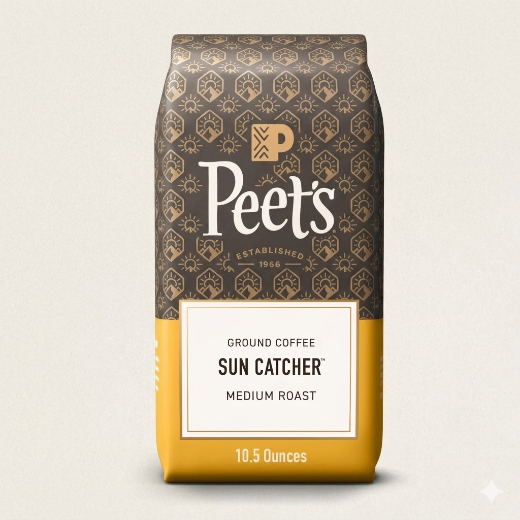 Sunshine Catcher Blend — Bright Roast Ground Coffee, 10.5oz