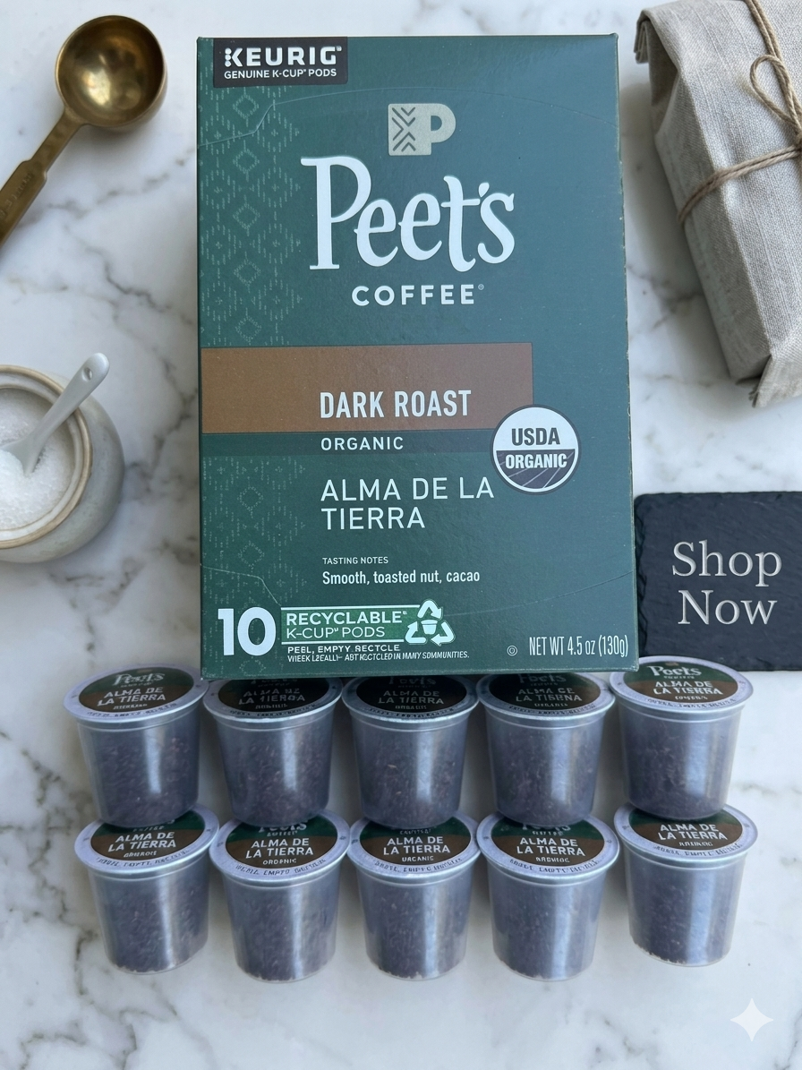 Alma de la Tierra Dark Roast Single-Serve Coffee Pods — 10 Count