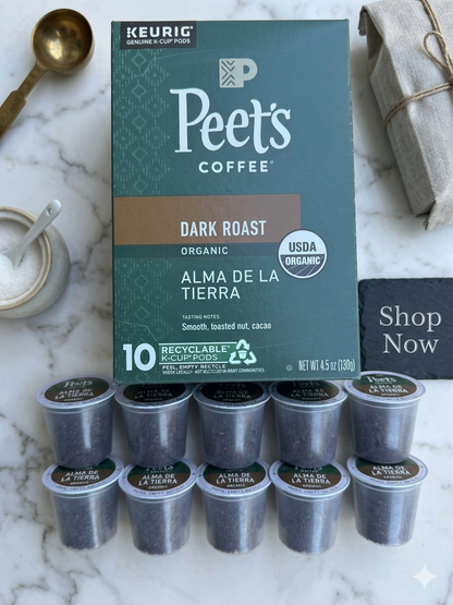 Alma de la Tierra Dark Roast Single-Serve Coffee Pods — 10 Count